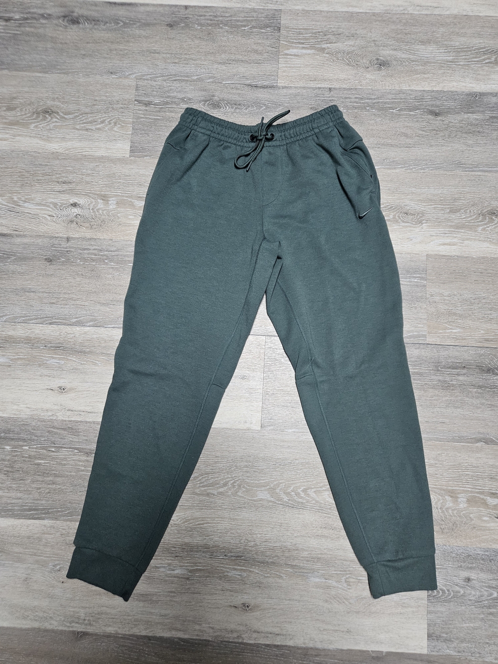 Nike Men's Forest Green Fleece Joggers